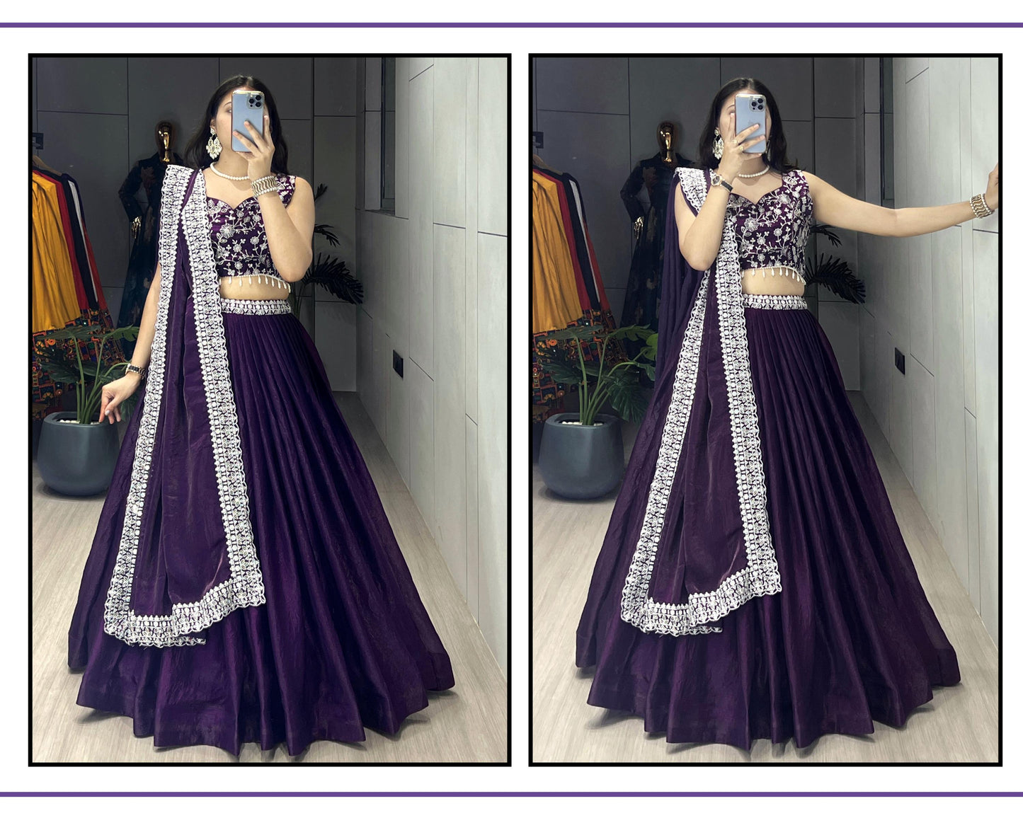 Regal Enchant β The Royal Violet Chinon Ensemble