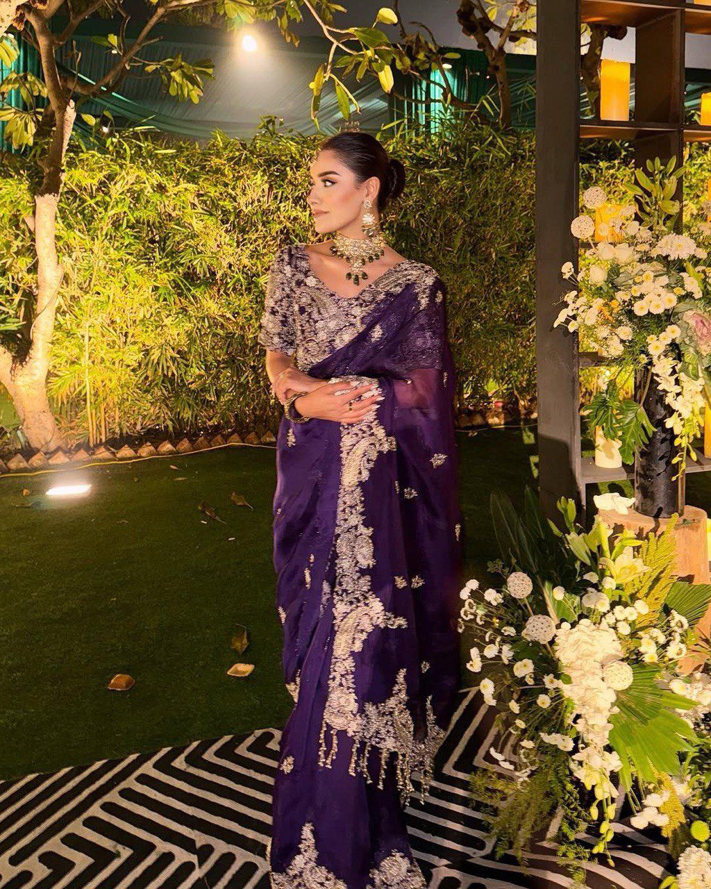 Rangoli Silk Designer Saree with Heavy C-Pallu