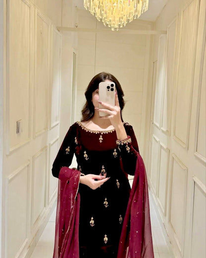 “Velvè Luxe Designer Suit Set