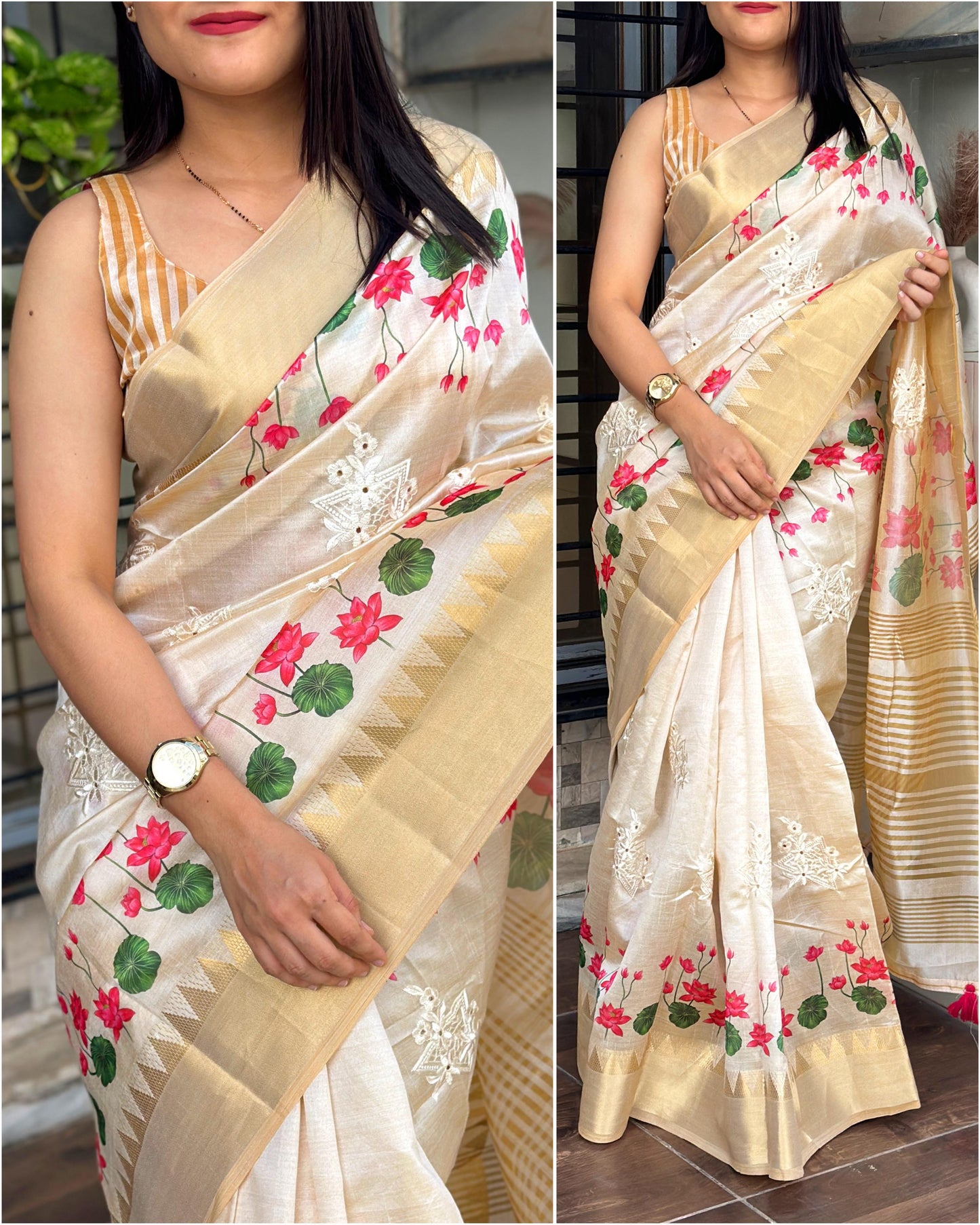 Typically Traditional” Assam Silk Saree – 3D Concept Beauty
