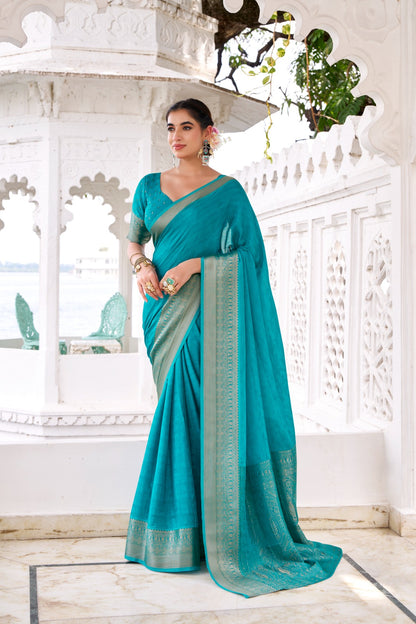 MRITSA Exclusive Chinon Saree Collection