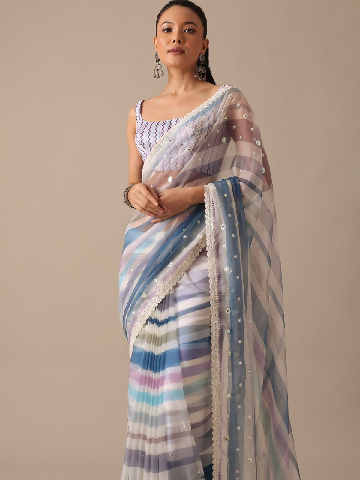 Premium Georgette Digital Print Saree
