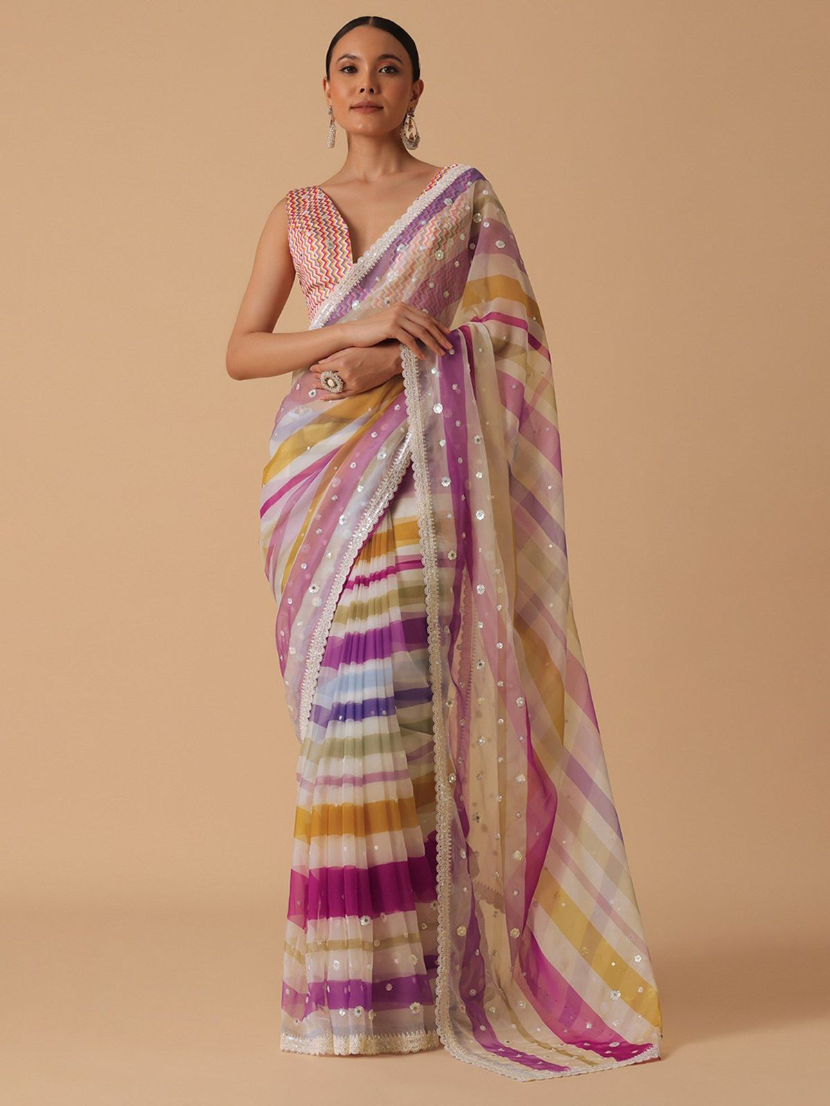 Premium Georgette Digital Print Saree