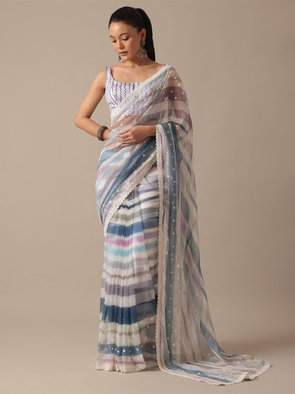 Premium Georgette Digital Print Saree