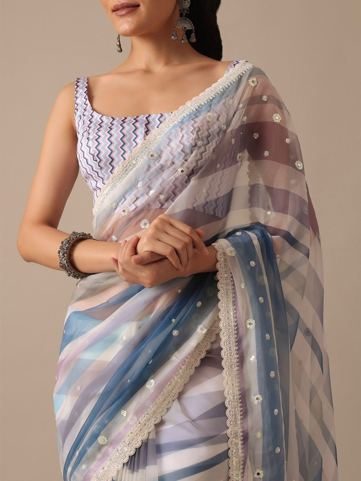 Premium Georgette Digital Print Saree