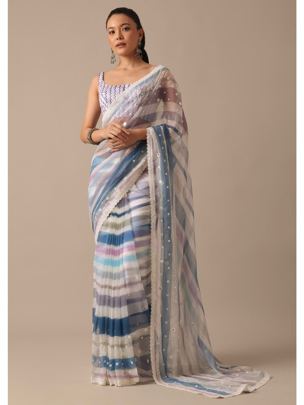 Premium Georgette Digital Print Saree