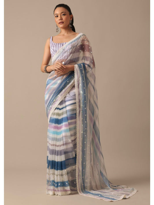 Premium Georgette Digital Print Saree