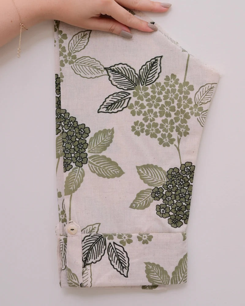 Elora Luxe – Sleeveless Printed Cotton Kurti Set