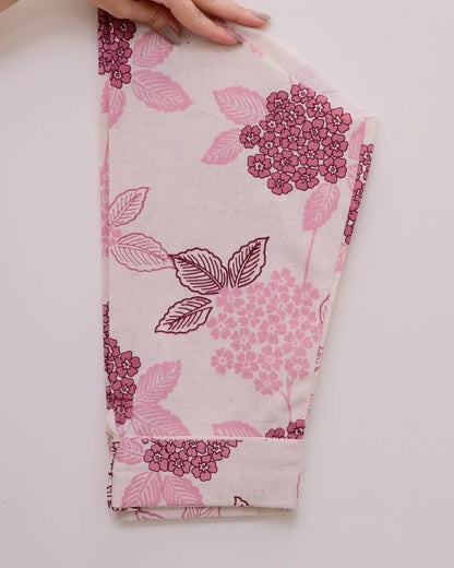 Elora Luxe – Sleeveless Printed Cotton Kurti Set