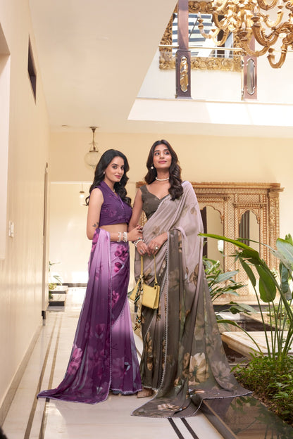 Marbella Bloom Saree Collection