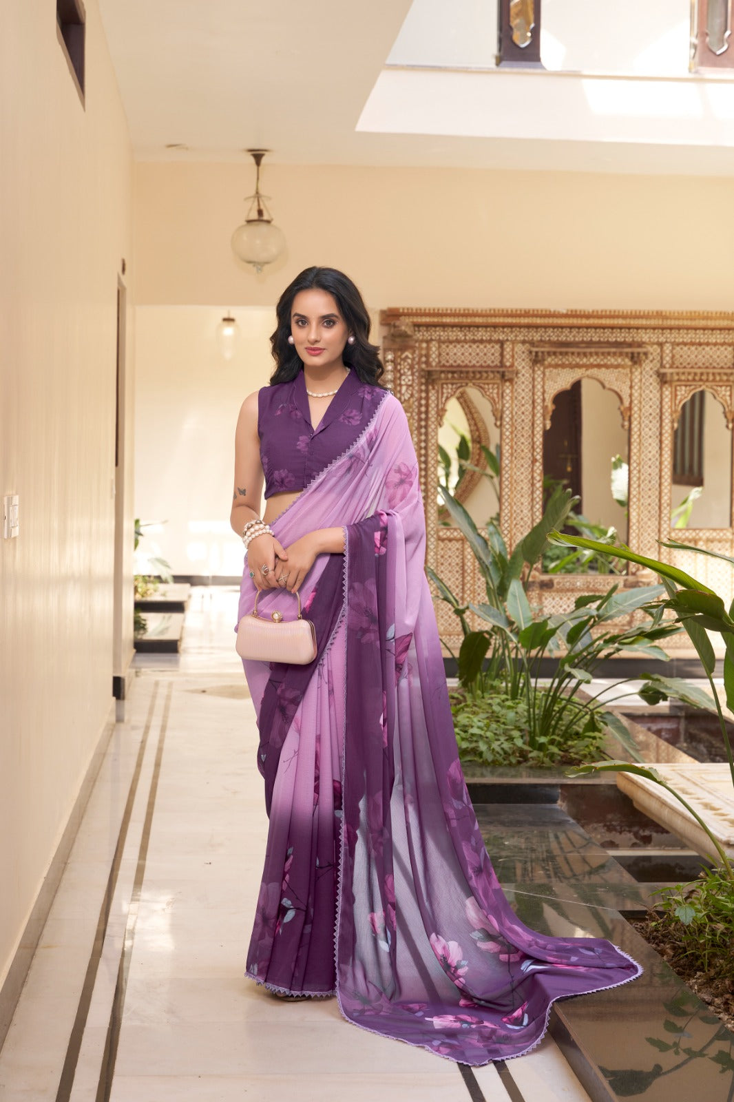 Marbella Bloom Saree Collection
