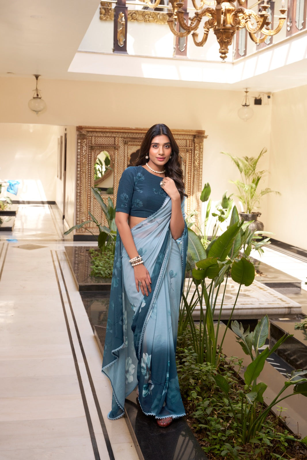 Marbella Bloom Saree Collection