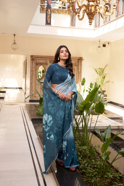 Marbella Bloom Saree Collection