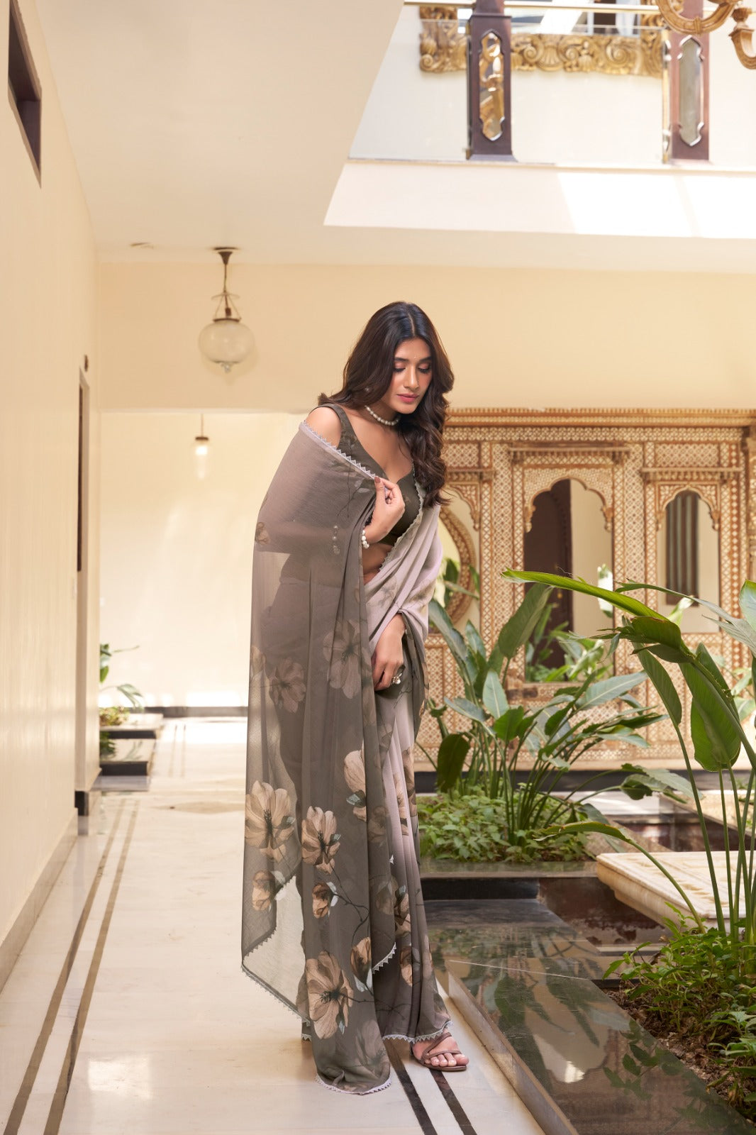 Marbella Bloom Saree Collection