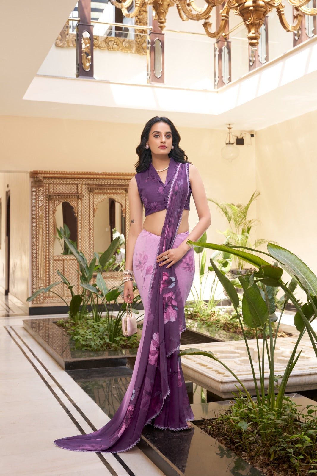 Marbella Bloom Saree Collection