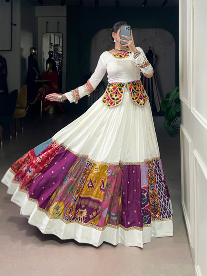 Royal Multicolor Co-ord Lehenga Set