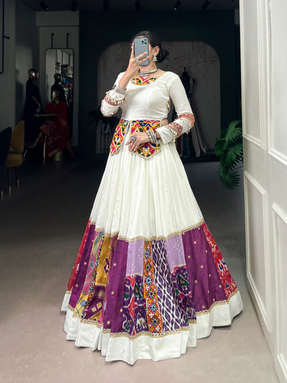 Royal Multicolor Co-ord Lehenga Set