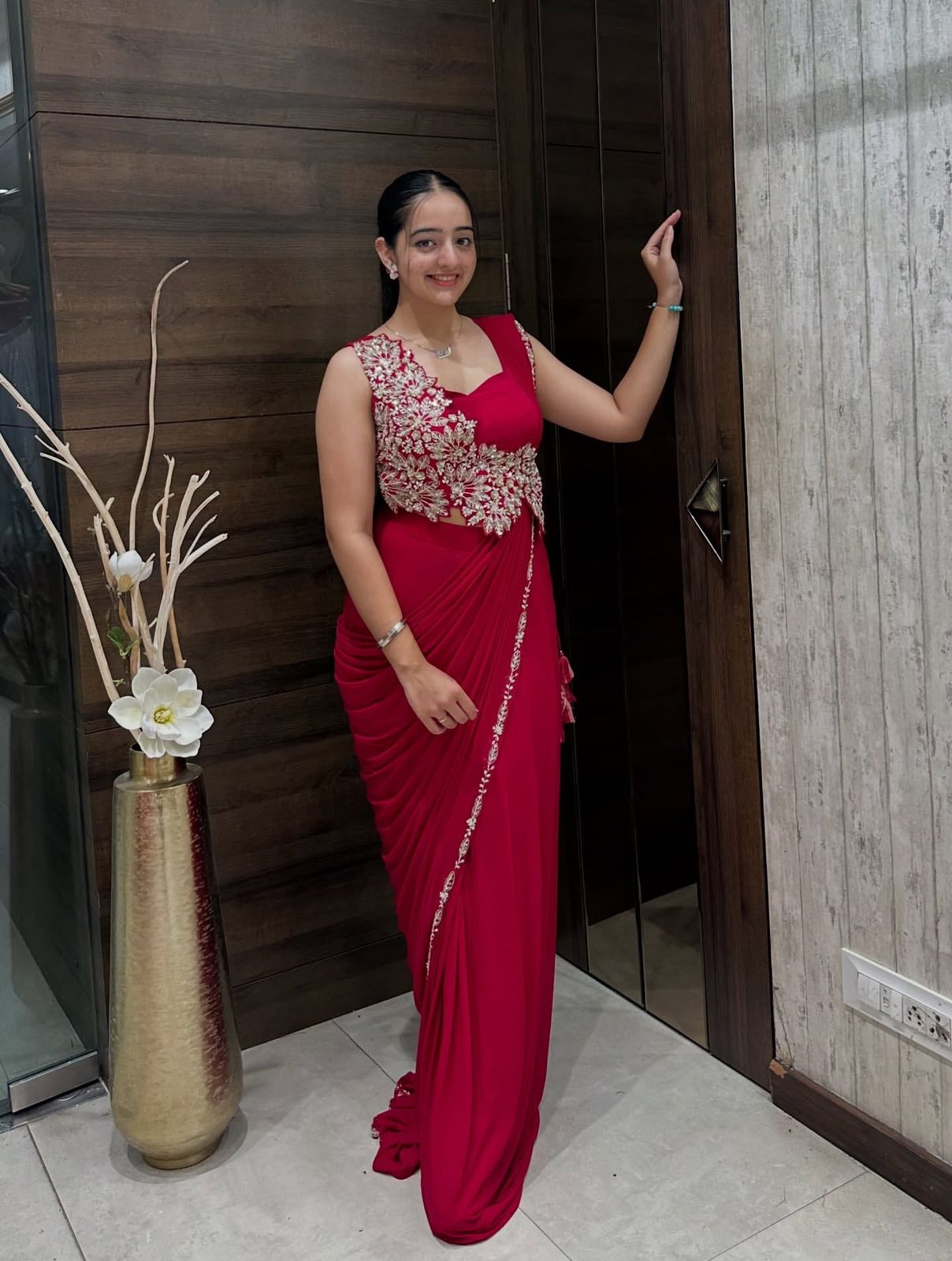 Empress Cording Couture Saree