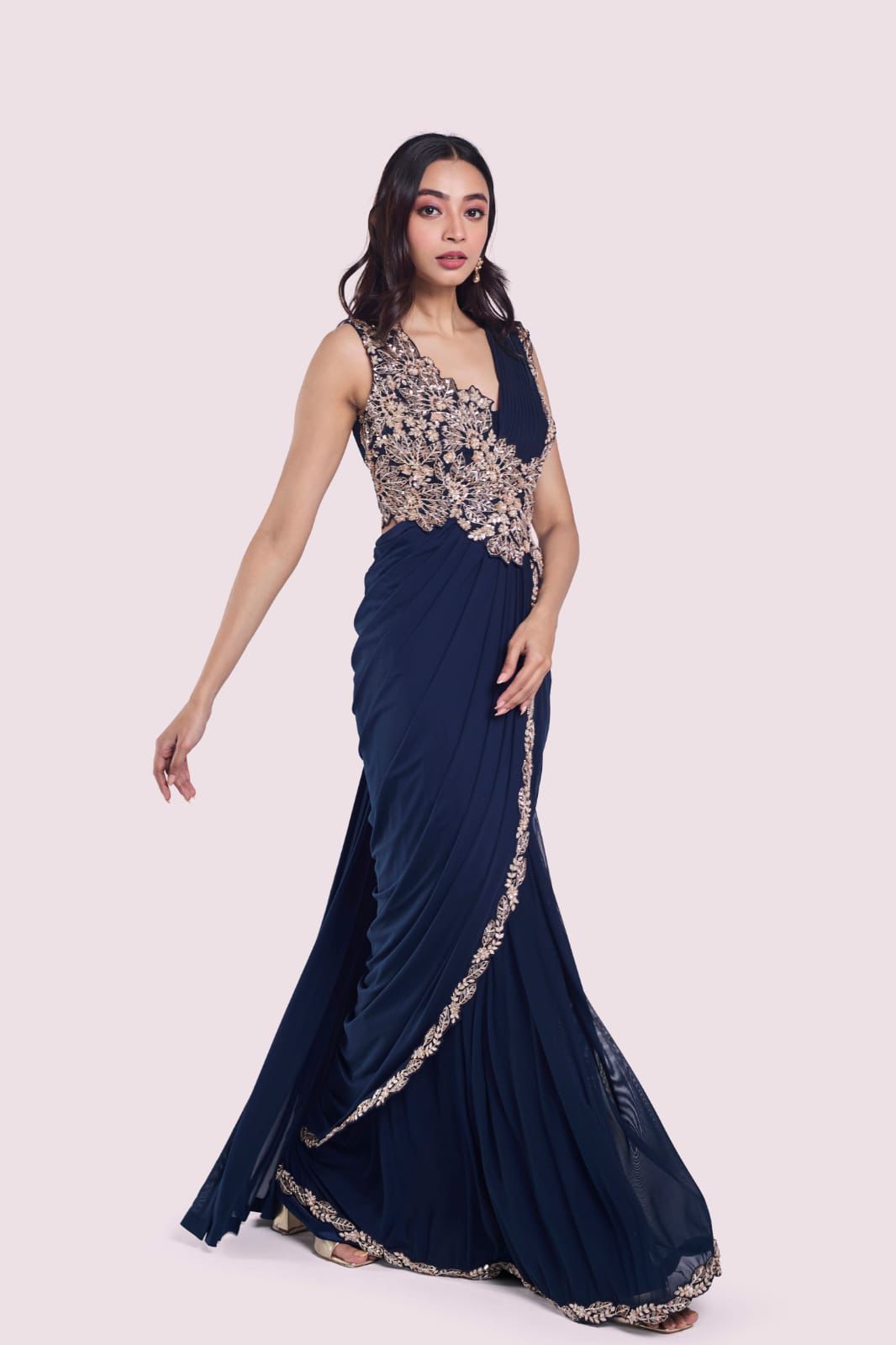 Empress Cording Couture Saree