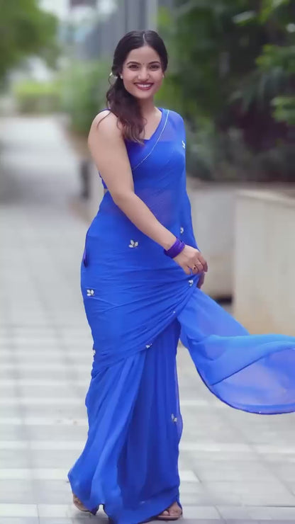 Nooré Luxe Handcrafted Dinner Saree